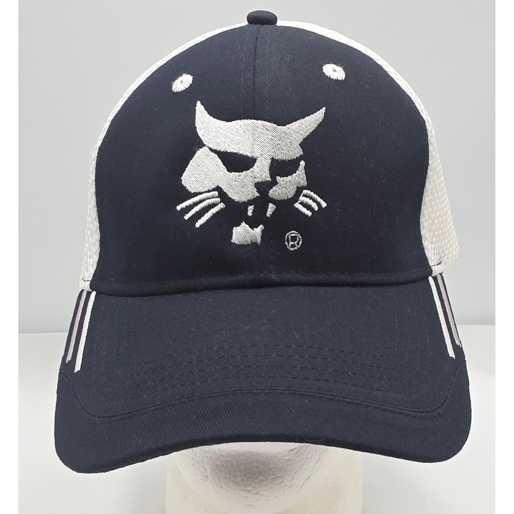 Cap America Golf Trucker Hat Navy Blue‎ Bobcat Iowa City Cap